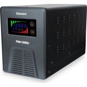 Огляд Пристрій безперебійного живлення Gemix PSN-1200U (PSN1200U): характеристики, відгуки, ціни.
