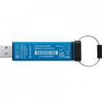 Огляд USB флеш накопичувач Kingston 128GB IronKey Keypad 200 AES-256 Encrypted Blue USB 3.2 (IKKP200/128GB): характеристики, відгуки, ціни.