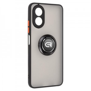 Чохол до мобільного телефона Armorstandart Frosted Matte Ring OPPO A18 4G / A38 4G Black (ARM72699)