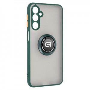 Чохол до мобільного телефона Armorstandart Frosted Matte Ring Samsung M34 5G (M346) Dark Green (ARM72767)