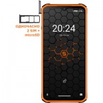 Огляд Мобільний телефон Sigma X-treme PQ56 Black Orange (4827798338025): характеристики, відгуки, ціни.