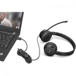 Огляд Навушники Lenovo USB-A Wired Stereo On-Ear Black (4XD1K18260): характеристики, відгуки, ціни.