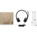 Огляд Навушники Lenovo USB-A Wired Stereo On-Ear Black (4XD1K18260): характеристики, відгуки, ціни.