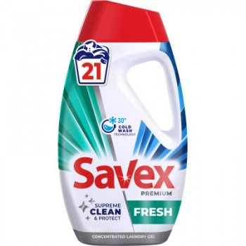 Гель для прання Savex Premium Fresh 945 мл (3800024047824)