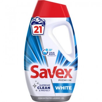 Гель для прання Savex Premium White 945 мл (3800024047817)