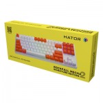 Огляд Клавіатура Hator Rockfall 2 Mecha Signature Edition USB White/White/Orange (HTK-521-WWO): характеристики, відгуки, ціни.