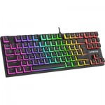 Огляд Клавіатура GamePro MK80R Red Switch RGB USB Black (MK80R): характеристики, відгуки, ціни.