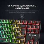 Огляд Клавіатура GamePro MK80R Red Switch RGB USB Black (MK80R): характеристики, відгуки, ціни.