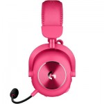 Огляд Навушники Logitech G Pro X 2 Lightspeed Wireless Magenta (981-001275): характеристики, відгуки, ціни.