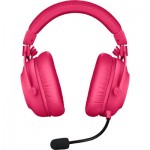 Огляд Навушники Logitech G Pro X 2 Lightspeed Wireless Magenta (981-001275): характеристики, відгуки, ціни.