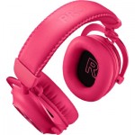 Огляд Навушники Logitech G Pro X 2 Lightspeed Wireless Magenta (981-001275): характеристики, відгуки, ціни.