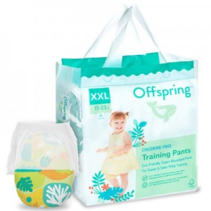 Підгузки Offspring трусики Розмір XXL (15-23 кг) 24 шт, Ліс (9355465009114) (DP-OI-FAP-XXL24P-FRT)