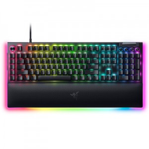 Огляд Клавіатура Razer BlackWidow V4 Green Switch USB RU Black (RZ03-04690100-R3M1): характеристики, відгуки, ціни.