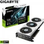 Огляд Відеокарта GIGABYTE GeForce RTX4060Ti 8Gb EAGLE OC ICE (GV-N406TEAGLEOC ICE-8GD): характеристики, відгуки, ціни.