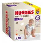 Огляд Підгузки Huggies Extra Care Розмір 6 (15-25кг) Pants Box 60 шт (5029053582429): характеристики, відгуки, ціни.