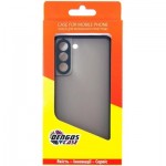 Огляд Чохол до мобільного телефона Dengos Kit for Samsung Galaxy S21 FE case + glass (Black) (DG-KM-27): характеристики, відгуки, ціни.