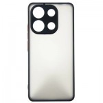 Огляд Чохол до мобільного телефона Dengos Kit for Xiaomi Redmi Note 13 4G case + glass (Black) (DG-KM-66): характеристики, відгуки, ціни.