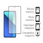 Огляд Чохол до мобільного телефона Dengos Kit for Xiaomi Redmi Note 13 4G case + glass (Black) (DG-KM-66): характеристики, відгуки, ціни.