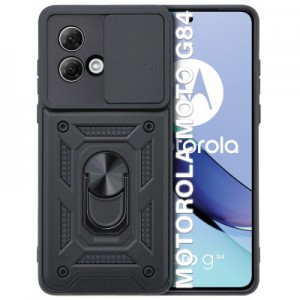 Чохол до мобільного телефона BeCover Military Motorola Moto G84 Black (710675)