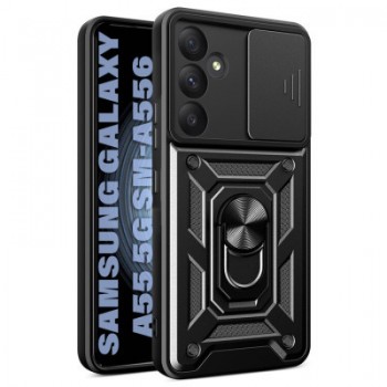 Чохол до мобільного телефона BeCover Military Samsung Galaxy A55 5G SM-A556 Black (711018)
