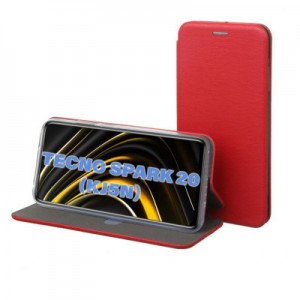 Чохол до мобільного телефона BeCover Exclusive Tecno Spark 20 (KJ5n) Burgundy Red (711240)