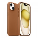 Огляд Чохол до мобільного телефона Armorstandart FAKE Leather Case Apple iPhone 15 Light Coffee (ARM76288): характеристики, відгуки, ціни.