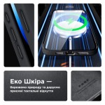 Огляд Чохол до мобільного телефона Armorstandart FAKE Leather Case Apple iPhone 15 Pro Max Black (ARM76305): характеристики, відгуки, ціни.