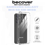 Огляд Чохол до мобільного телефона BeCover Anti-Shock Samsung Galaxy M15 5G SM-M156 Clear (711047): характеристики, відгуки, ціни.