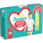 Огляд Підгузки Pampers Pants Giant Plus Розмір 7 (17+ кг) 42 шт (8700216341639): характеристики, відгуки, ціни.