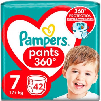 Підгузки Pampers Pants Giant Plus Розмір 7 (17+ кг) 42 шт (8700216341639)