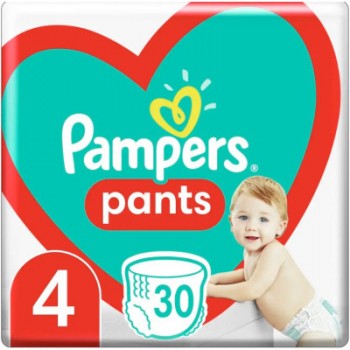 Підгузки Pampers Pants Maxi Розмір 4 (9-15 кг) 30 шт (8006540069684)