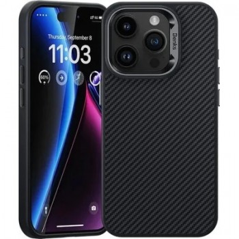 Чохол до мобільного телефона Benks MagClap ArmorPro Case Black for iPhone 15 Pro Max (1248537)