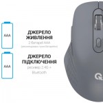 Огляд Мишка OfficePro M230G Silent Click Wireless/Bluetooth Gray (M230G): характеристики, відгуки, ціни.