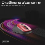 Огляд Мишка Promate UniGlide Wireless Red (uniglide.red): характеристики, відгуки, ціни.