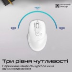 Огляд Мишка Promate UniGlide Wireless White (uniglide.white): характеристики, відгуки, ціни.