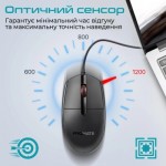 Огляд Мишка Promate CM-1200 USB Black (cm-1200.black): характеристики, відгуки, ціни.