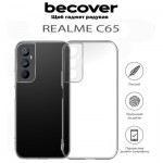 Огляд Чохол до мобільного телефона BeCover Realme C65 Transparancy (711767): характеристики, відгуки, ціни.