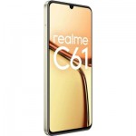 Огляд Мобільний телефон realme C61 8/256GB Sparkle Gold: характеристики, відгуки, ціни.