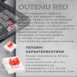 Огляд Клавіатура GamePro MK145R Red Swich Low Profile USB Dark Gray (MK145R): характеристики, відгуки, ціни.