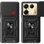 Огляд Чохол до мобільного телефона BeCover Military Infinix Note 40 (X6853) Black (712159): характеристики, відгуки, ціни.