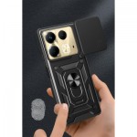 Огляд Чохол до мобільного телефона BeCover Military Infinix Note 40 (X6853) Black (712159): характеристики, відгуки, ціни.