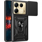 Огляд Чохол до мобільного телефона BeCover Military Infinix Note 40 (X6853) Black (712159): характеристики, відгуки, ціни.