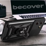 Огляд Чохол до мобільного телефона BeCover Military ZTE Blade A54 Black (712172): характеристики, відгуки, ціни.