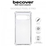 Огляд Чохол до мобільного телефона BeCover Anti-Shock Google Pixel 9 Pro Clear (712312): характеристики, відгуки, ціни.