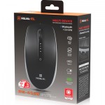 Огляд Мишка REAL-EL RM-455W Wireless/Bluetooth Black/Gray (EL123200047): характеристики, відгуки, ціни.