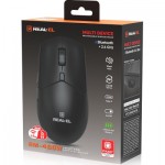 Огляд Мишка REAL-EL RM-460W Wireless/Bluetooth Black (EL123200048): характеристики, відгуки, ціни.