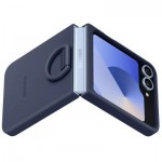 Огляд Чохол до мобільного телефона Samsung Silicone Cover with Ring Samsung Galaxy Flip 6 Navy (EF-PF741TNEGUA): характеристики, відгуки, ціни.