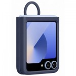 Огляд Чохол до мобільного телефона Samsung Silicone Cover with Ring Samsung Galaxy Flip 6 Navy (EF-PF741TNEGUA): характеристики, відгуки, ціни.