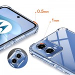Огляд Чохол до мобільного телефона BeCover Anti-Shock Motorola Moto G35 Clear (712779): характеристики, відгуки, ціни.