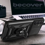 Огляд Чохол до мобільного телефона BeCover Military Samsung Galaxy A56 SM-A566 Black (712865): характеристики, відгуки, ціни.